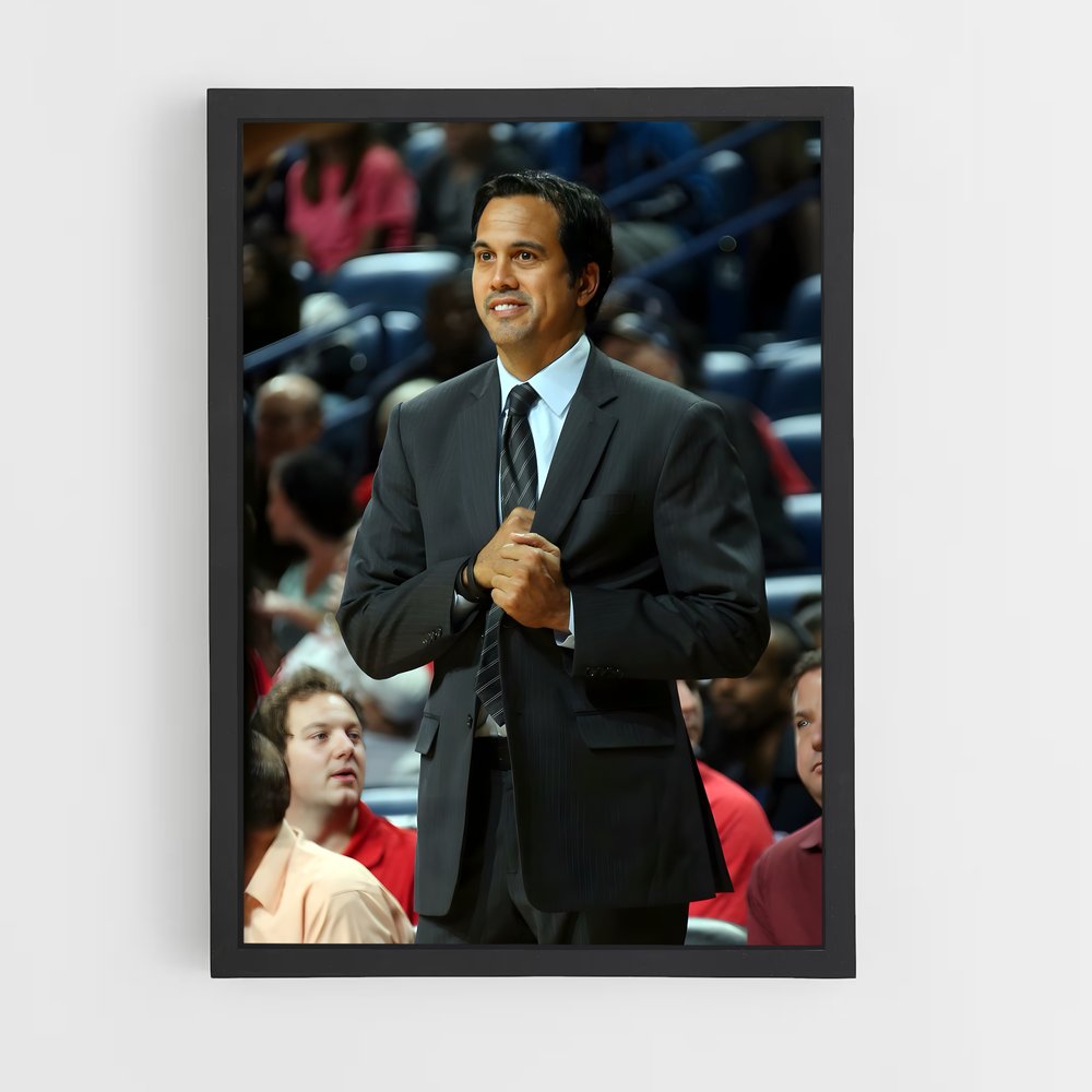 Poster Le Maestro des Parquets – affiche Basketball (vue 2)